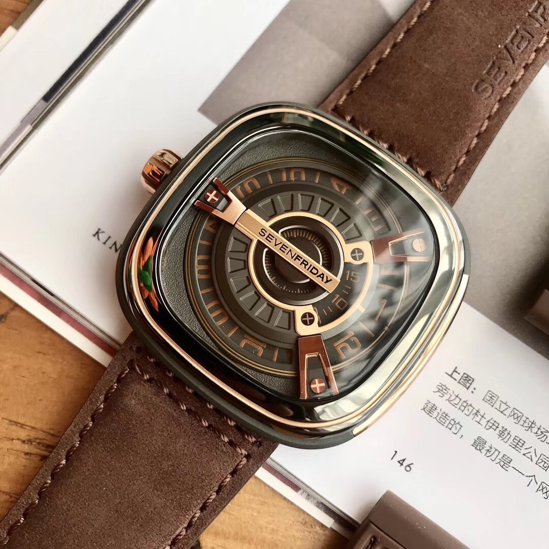 原单星期五m202系列sevenfriday自动机械男表47mm