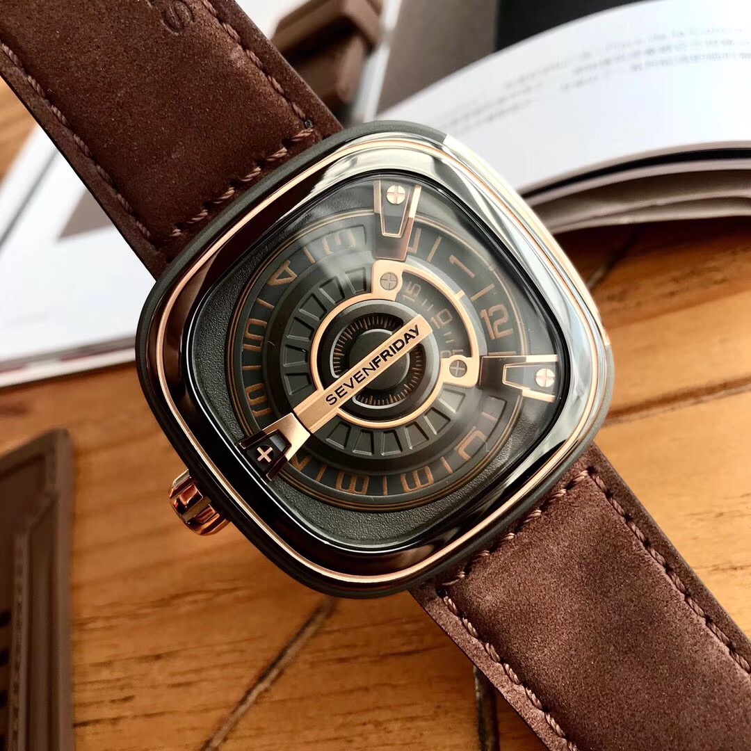 原单星期五m202系列sevenfriday自动机械男表47mm