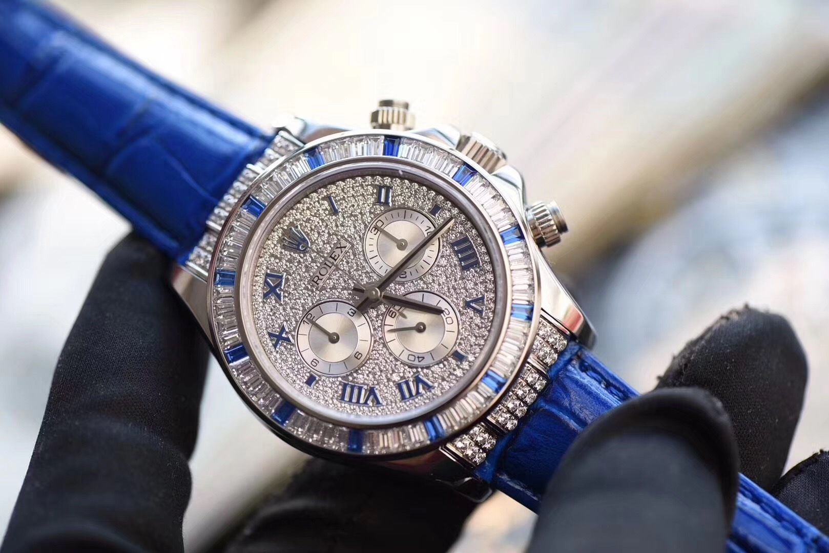 bp劳力士迪通拿系列全自动机械计时手表男士腕表40mm