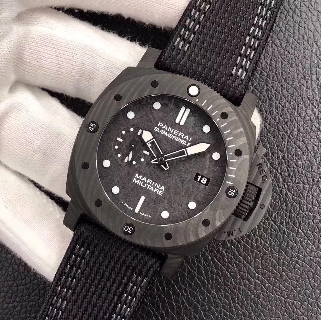 vs沛纳海潜行系列pam979碳纤维p9010全自动机械手表男士腕表47mm